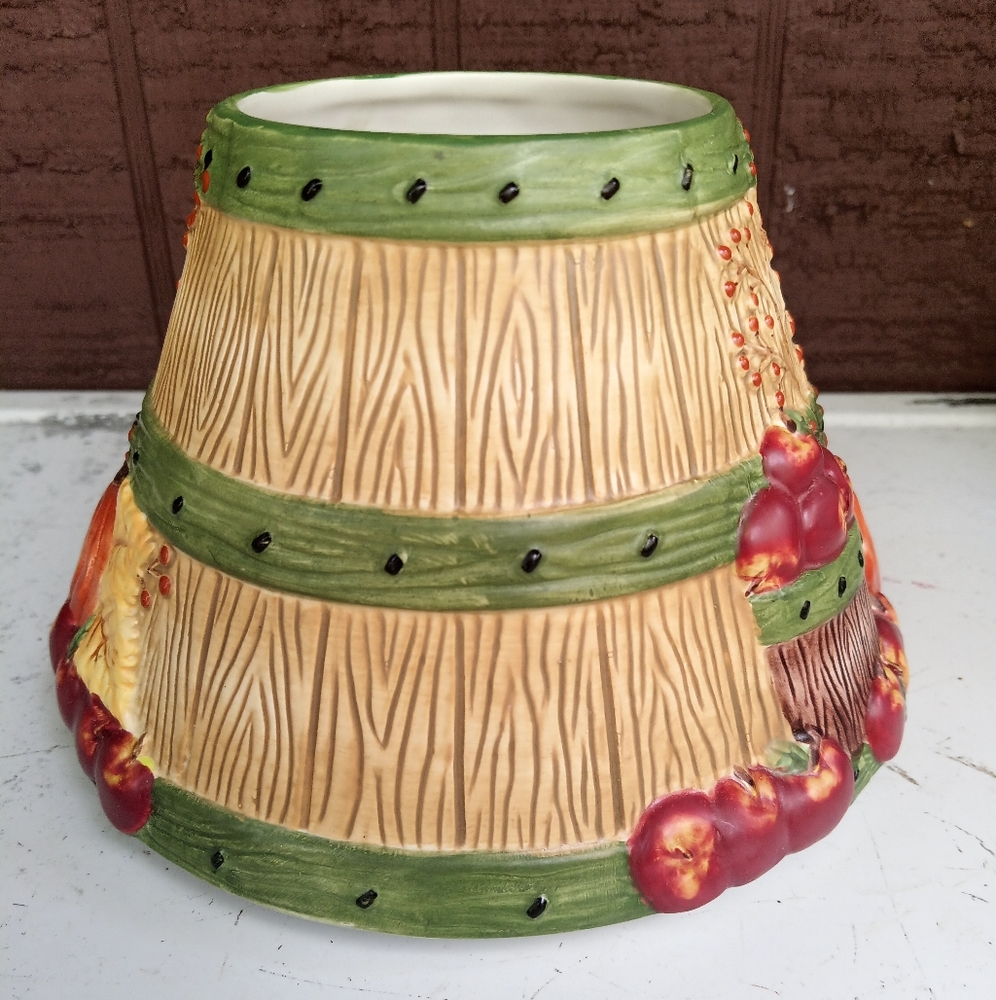 Yankee Candle shade/topper apples & pumpkin - Picture 2 of 7